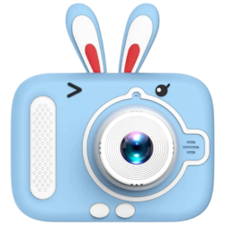X900 Lapin Bleu Full HD Appareil photo numérique pour enfants