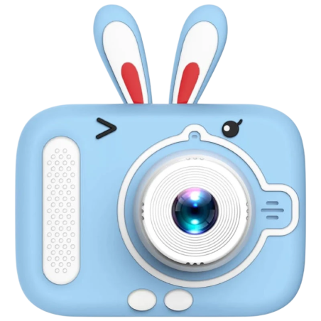 X900 Lapin Bleu Full HD Appareil photo numérique pour enfants