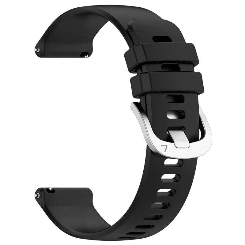 Bracelet en silicone Xiaomi Watch 2 Pro Noir