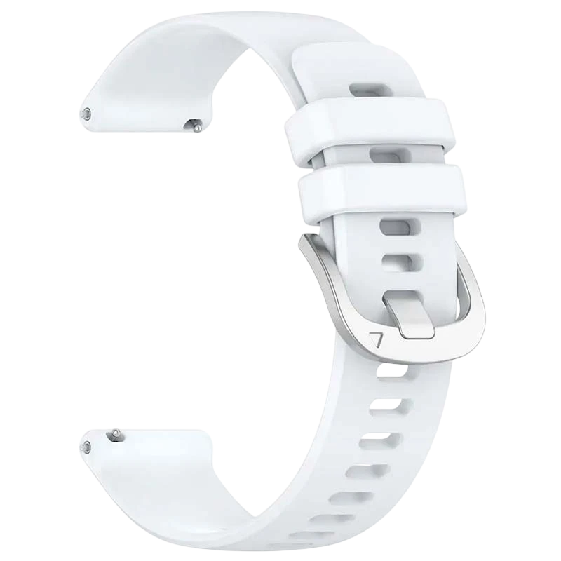 Bracelet en silicone Xiaomi Watch 2 Pro Blanc