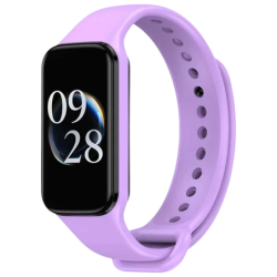 Bracelet Xiaomi Mi Smart Band 8 Active / Redmi Smart Band 2 Silicone Pourpre