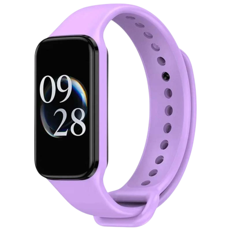 Bracelet Xiaomi Mi Smart Band 8 Active / Redmi Smart Band 2 Silicone Pourpre