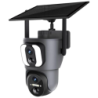 Escam QF390 Noir Dual Full HD WiFi Solar Caméra de surveillance