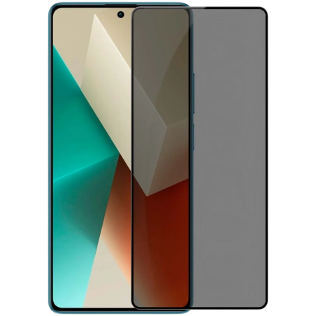 Protection d'écran en verre trempé Anti Espion Xiaomi Redmi Note 13 5G