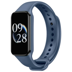 Bracelet Xiaomi Smart Band 8 Active / Redmi Smart Band 2 Silicone Bleu Marine