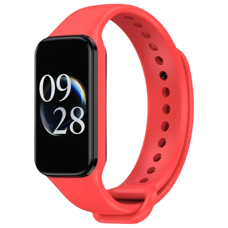 Bracelet Xiaomi Mi Smart Band 8 Active / Redmi Smart Band 2 Silicone Rouge