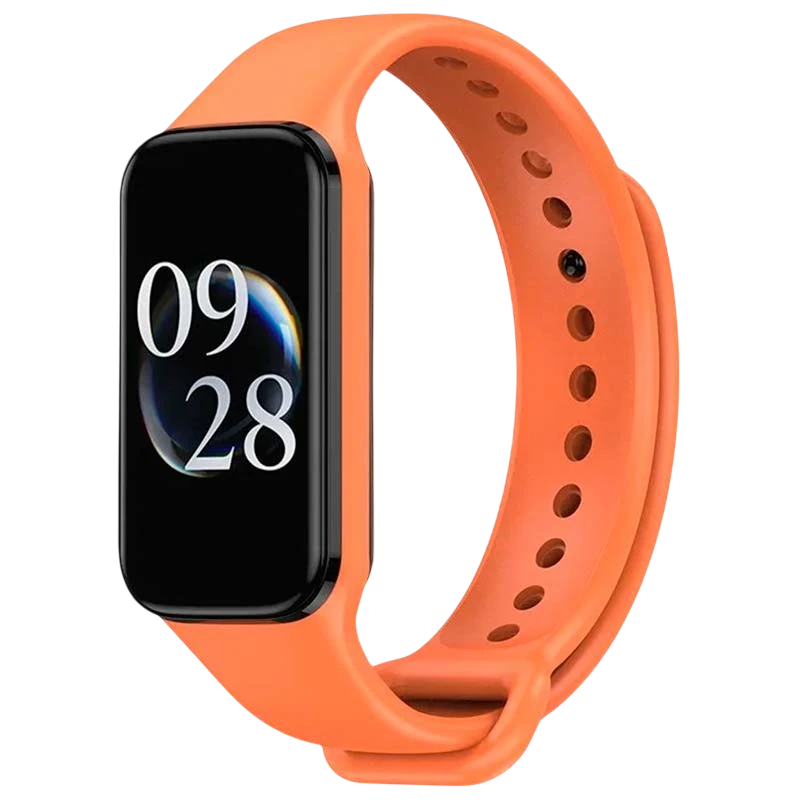 Bracelet Xiaomi Mi Smart Band 8 Active / Redmi Smart Band 2 Silicone Orange
