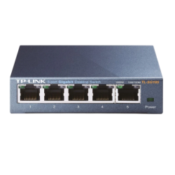 TP-LINK TL-SG105 avec 5 ports à 10/100/1000 Mbps Switch de bureau