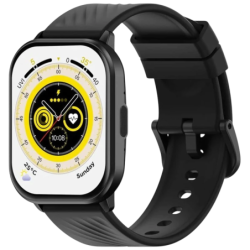Zeblaze GTS 3 Noir 2,03 pouces 3ATM Smartwatch
