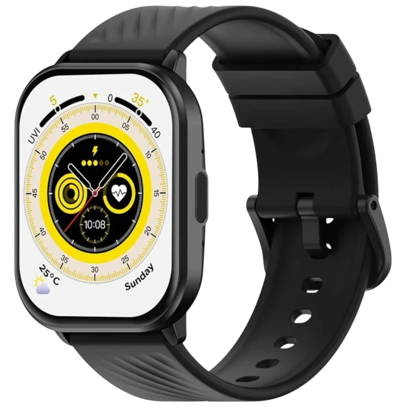 Zeblaze GTS 3 Noir 2,03 pouces 3ATM Smartwatch
