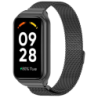 Bracelet Milanais Magnétique Xiaomi Mi Smart Band 8 Active / Redmi Smart Band 2 Noir