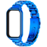 Bracelet Métal Maillons Xiaomi Mi Smart Band 8 Active / Redmi Smart Band 2 Bleu