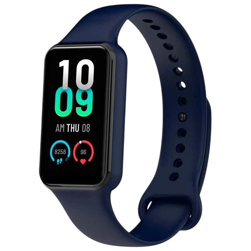 Bracelet en silicone Amazfit Band 7 Bleu foncé