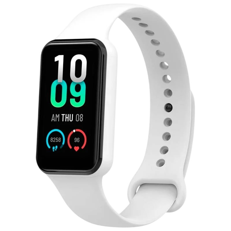 Bracelet en silicone Amazfit Band 7 Blanc