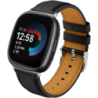 Bracelet Fitbit Versa 3 / Versa 4 Cuir Noir