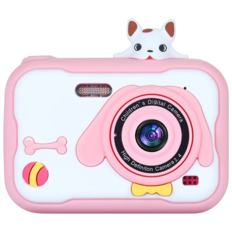 A8S Rose 2,4 pouces Appareil photo numérique pour enfants
