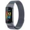 Bracelet Milanais Magnétique Fitbit Charge 5 / Charge 6 Gris