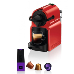 Krups Nespresso Inissia XN1005 1260 W 0,7 L Rouge 19 bars capsules Machine à café