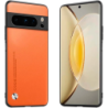 Coque en simili cuir Google Pixel 8 Pro Luxury Orange