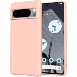 Coque en silicone Google Pixel 8 Pro Rose