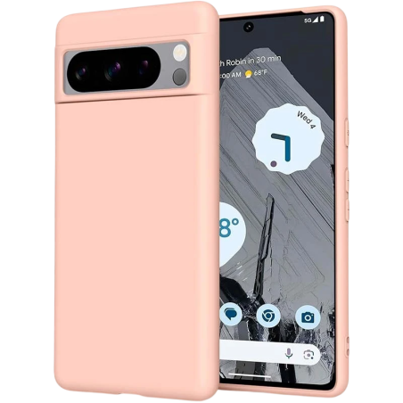 Coque en silicone Google Pixel 8 Pro Rose