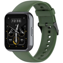 Bracelet en silicone Realme Watch 3 / 3 Pro Vert Foncé