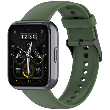 Bracelet en silicone Realme Watch 3 / 3 Pro Vert Foncé