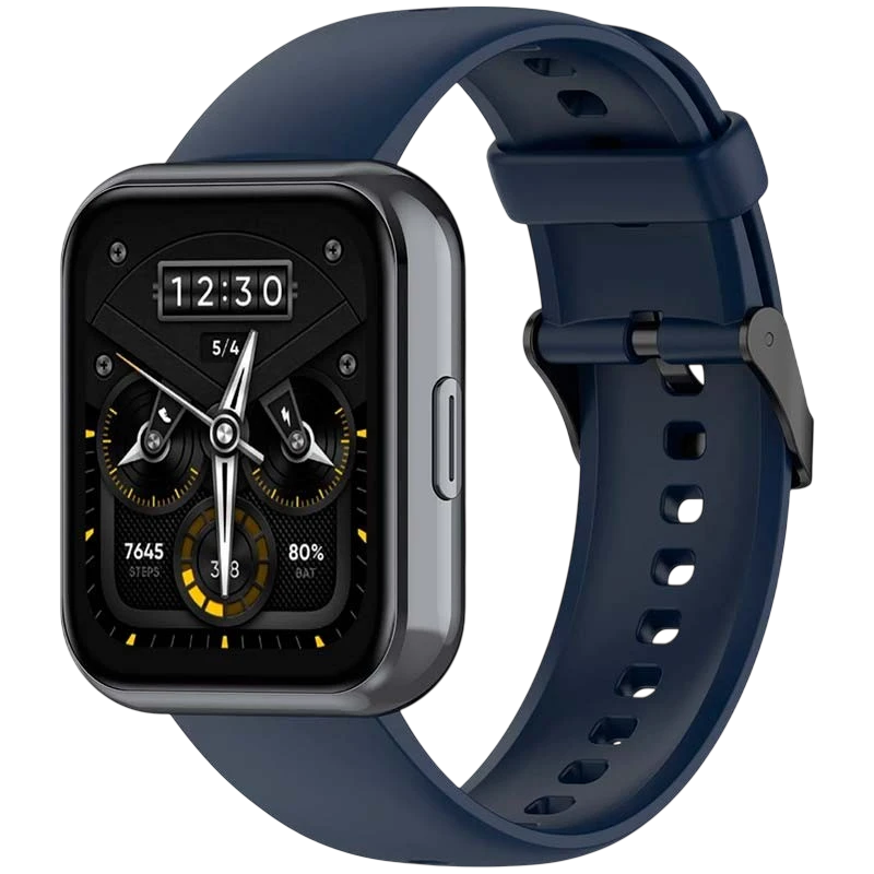 Bracelet en silicone Realme Watch 3 / 3 Pro Bleu foncé