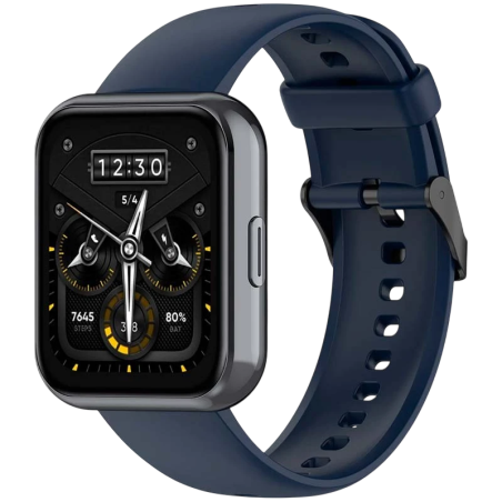 Bracelet en silicone Realme Watch 3 / 3 Pro Bleu foncé