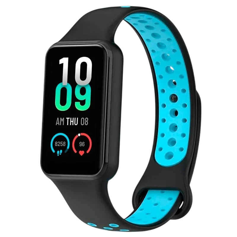 Bracelet Xiaomi Mi Smart Band 8 Active / Redmi Smart Band 2 Dual Color Noir+Bleu