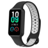 Bracelet Xiaomi Mi Smart Band 8 Active / Redmi Smart Band 2 Dual Color Noir+Gris