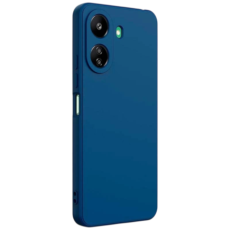 Coque Xiaomi Redmi 13C / Poco C65 / Poco M6 5G Square Liquid Premium Bleu
