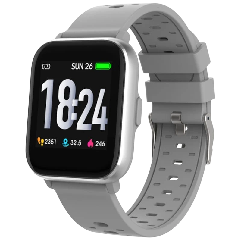 Denver SW-162 Gris 1,4 pouces IPS GPS IP67 Smartwatch