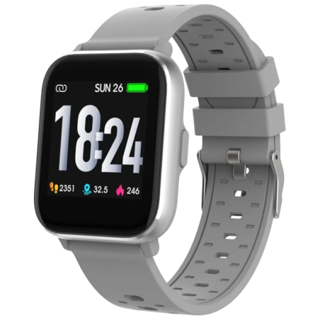 Denver SW-162 Gris 1,4 pouces IPS GPS IP67 Smartwatch