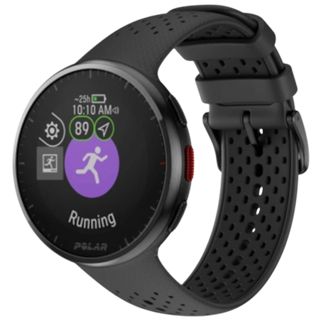 Polar Pacer Pro Gris 1,2 pouces MIP GPS 7 jours Smartwatch