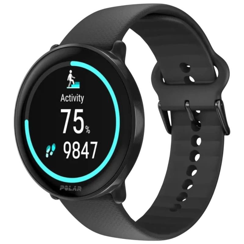 Polar Ignite 3 Noir 1,28 pouces AMOLED GPS 5 jours Smartwatch