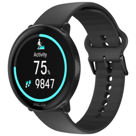 Polar Ignite 3 Noir 1,28 pouces AMOLED GPS 5 jours Smartwatch