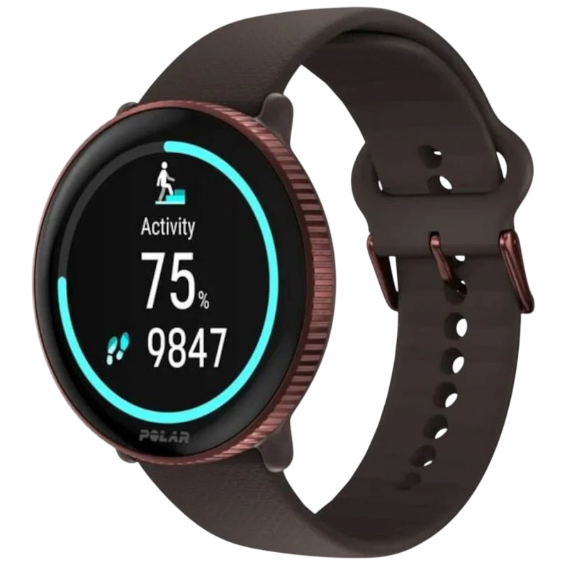 Polar Ignite 3 Marron 1,28 pouces AMOLED GPS 5 jours Smartwatch