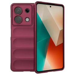 Coque en silicone Wave Xiaomi Redmi Note 13 5G Bourgogne