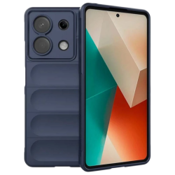 Coque en silicone Wave Xiaomi Redmi Note 13 5G Bleu Foncé