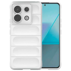 Coque en silicone Wave Xiaomi Redmi Note 13 Pro 5G / Poco X6 5G Blanc