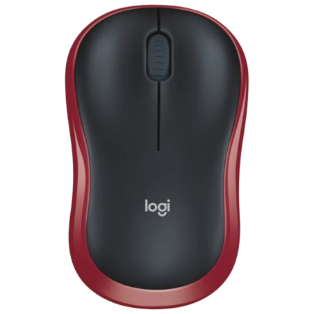 Logitech M185 Rouge/Noir 1000 DPI 3 boutons 2.4GHz 75 g Souris