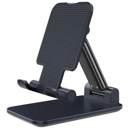 Support pour tablette/smartphone Métal Noir