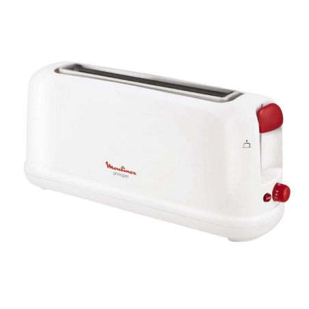 Moulinex LS160111 1000 W Blanc Rouge 2 fentes Grille-pain