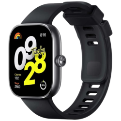 Xiaomi Redmi Watch 4 Noir 1,97 pouces AMOLED GPS 30 jours +150 sports 5ATM