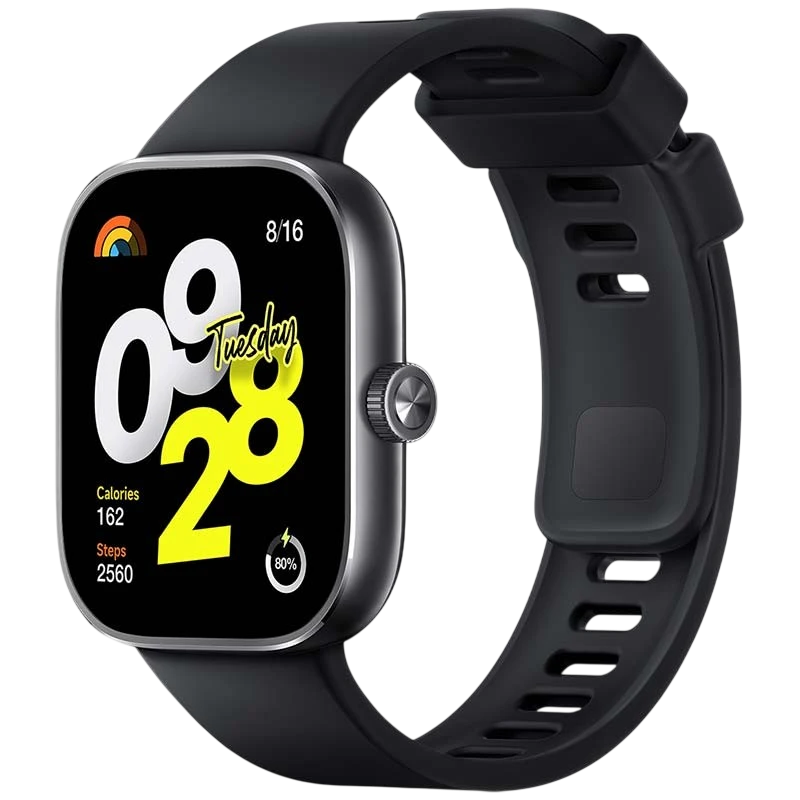 Xiaomi Redmi Watch 4 Noir 1,97 pouces AMOLED GPS 30 jours +150 sports 5ATM