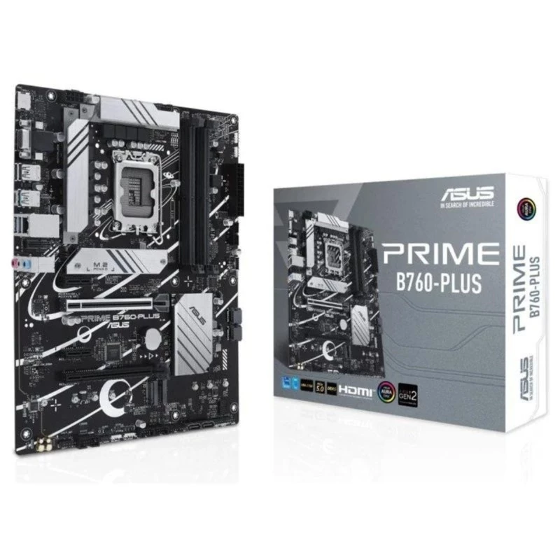 ASUS PRIME B760-PLUS LGA 1700 ATX 2.5 Gigabit Ethernet 3 emplacements M.2 Carte mère
