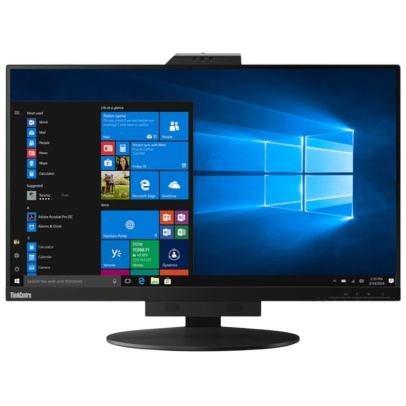 Lenovo ThinkCentre Tiny-In-One Noir 27 pouces 2K IPS 14ms Monitor