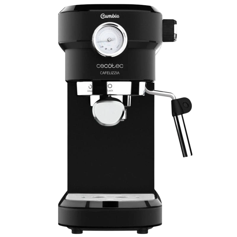 Cecotec Cafelizzia 790 Pro 1350 W 1,2 L Noir, Acier inoxydable 20 bars buse vapeur Machine à café