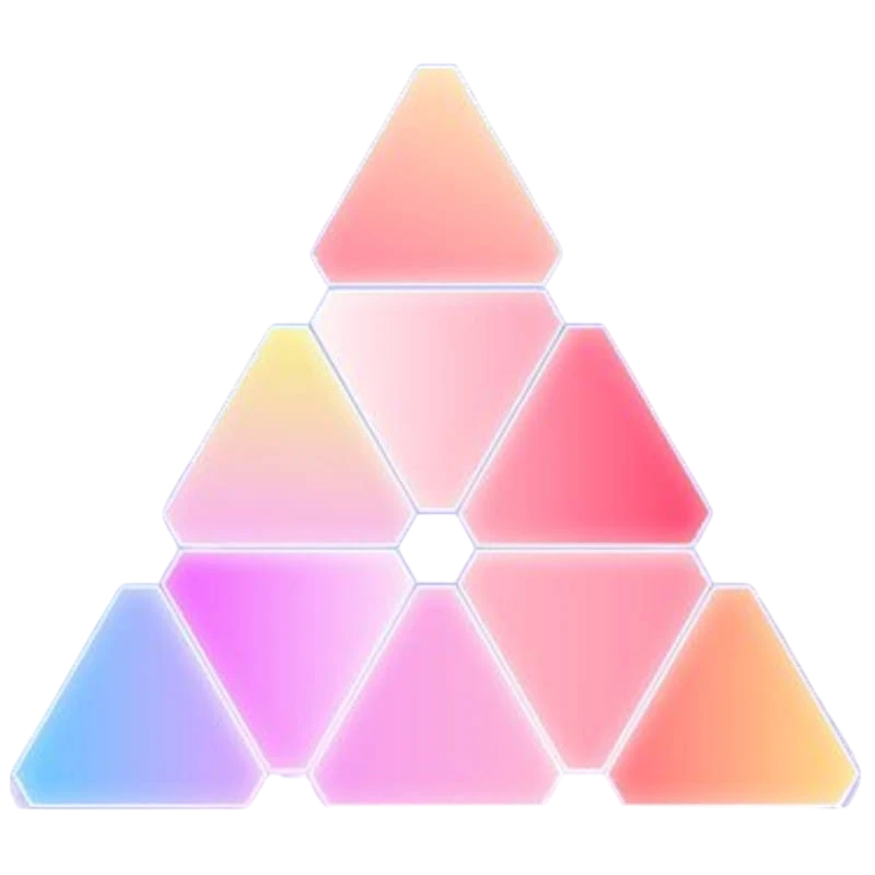 BD Quamtum LED Triangulaire kit 6 pièces